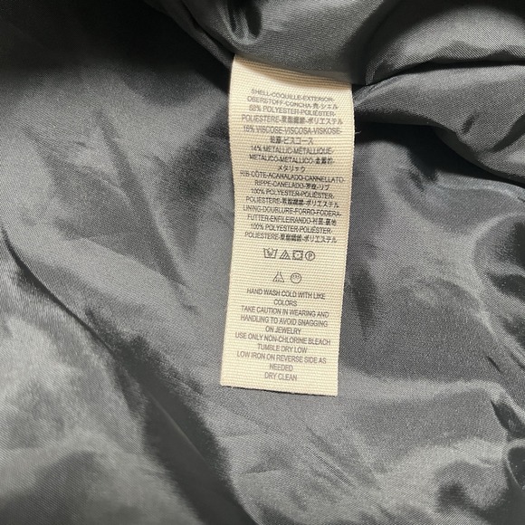 Free People Black w/Gold Peach Yellow Floral Fully-Lined Bomber Jacket Women XS - Picture 5 of 11